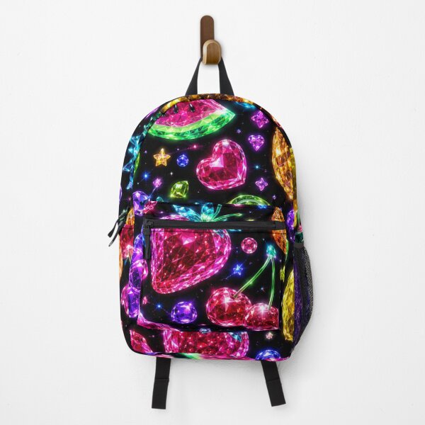 Item preview, Neon Crystal Fruits Pattern designed and sold by Aramdesing.