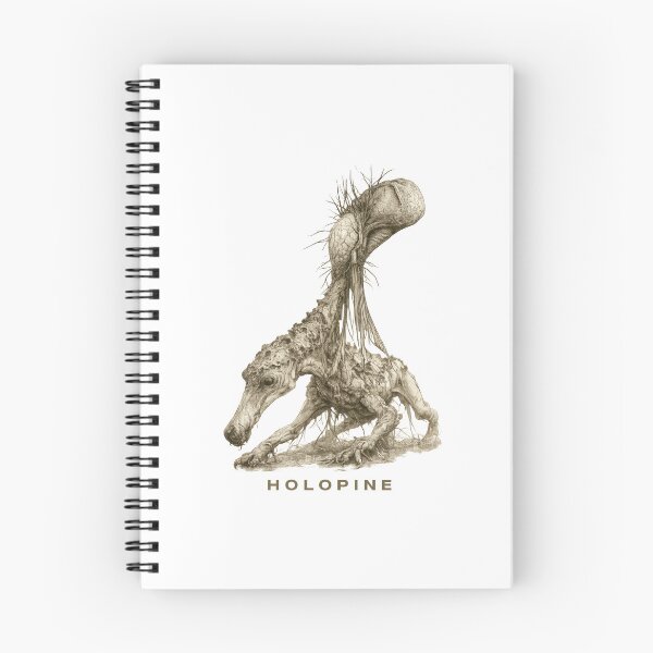 Item preview, Alien Scientific Illustration – Symbiotic Alien Quadruped designed and sold by Cosmic Wildlife.
