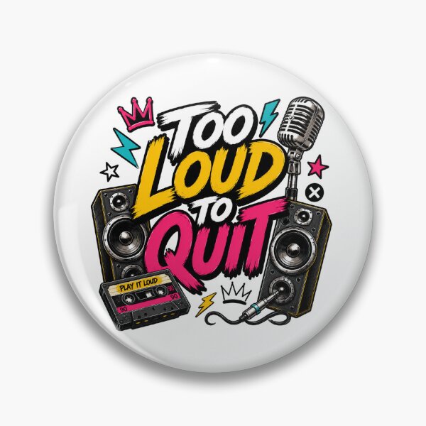Item preview, Loud Music Lover Retro Audio Vibes designed and sold by the-dovlat.