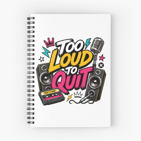 Item preview, Loud Music Lover Retro Audio Vibes designed and sold by the-dovlat.