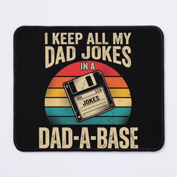 Item preview, Dad-A-Base Retro Floppy Disk Dad Joke Pun designed and sold by AdyKurniawan.