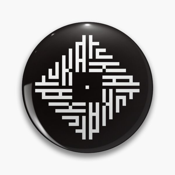 Item preview, LUKA | White  | Modern Geometric Kufi Calligraphy | From Name to Art   designed and sold by FOR YOUR NAME.