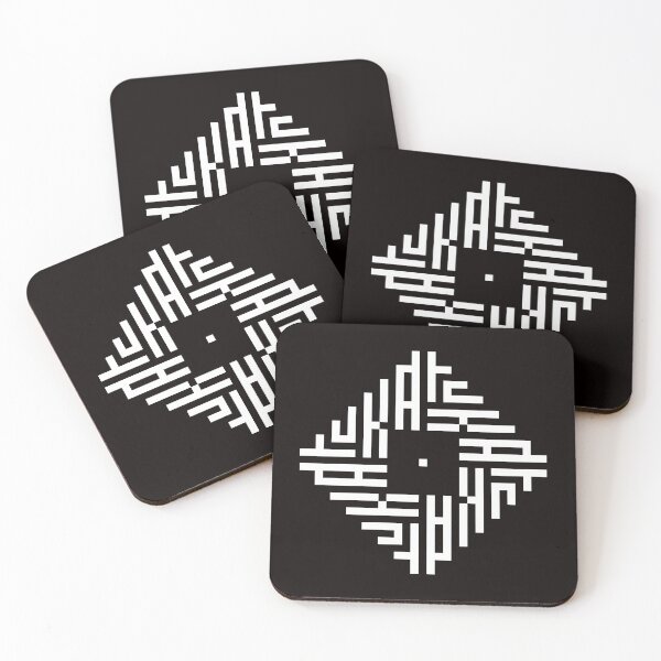 Item preview, LUKA | White  | Modern Geometric Kufi Calligraphy | From Name to Art   designed and sold by FOR YOUR NAME.