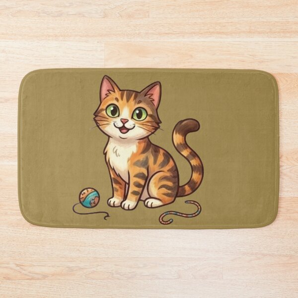 Item preview, Cute Orange Tabby Cat Illustration for Cat Lovers designed and sold by Theproxmrt.