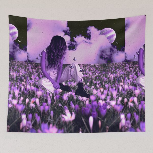 Item preview, In the meadow. Purple designed and sold by mgro-art.