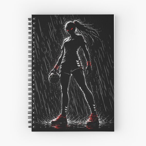 Item preview, She Owns the Court Dark Manga Handball Player designed and sold by Pavelus.