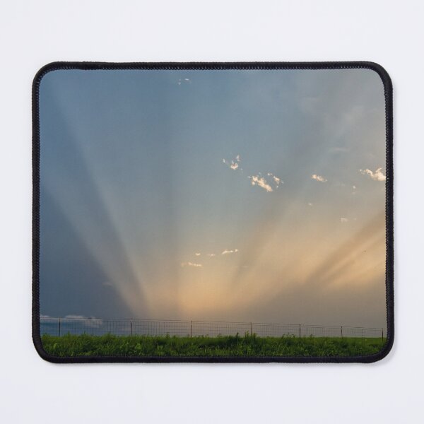 Item preview, Anticrepuscular Rays over the Flint Hills Prairie designed and sold by South 500 Photography.