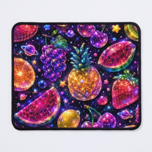 Item preview, Neon Crystal Fruits Pattern designed and sold by Aramdesing.
