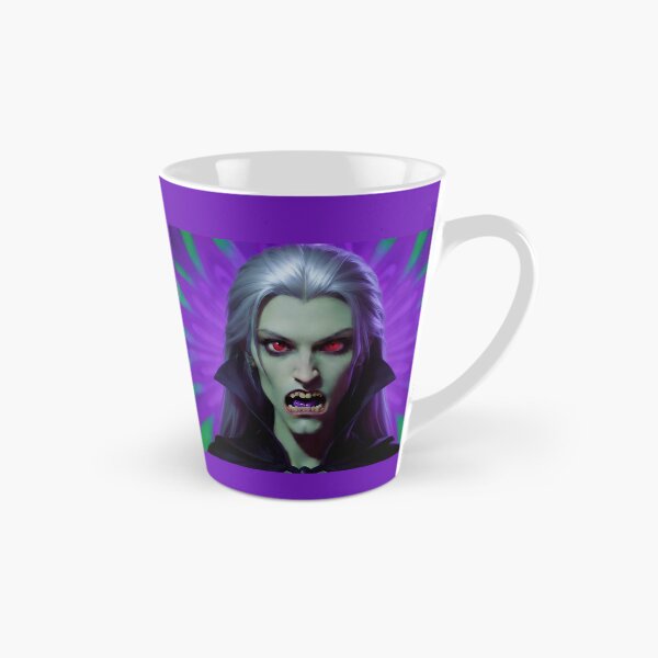 Item preview, Halloween Purple Green Female Vampire Dracula Classic Monster  designed and sold by GaffaDesigns.