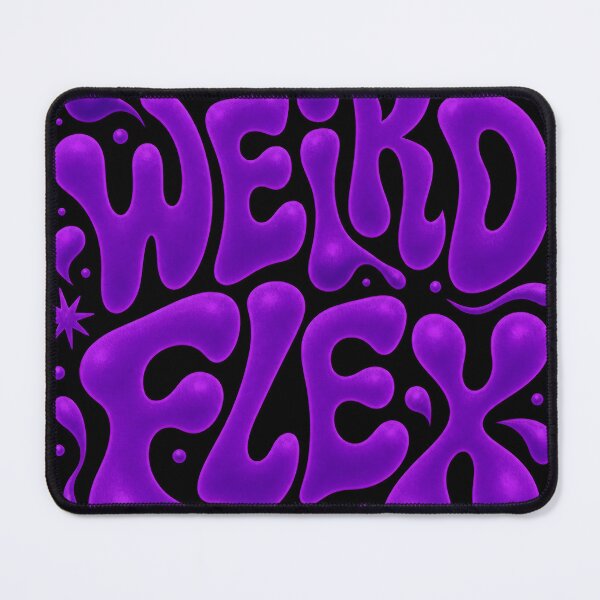 Item preview, Weird Flex – Funky Font Vector, Vibrant Organic Typography on Black designed and sold by Jandedan.