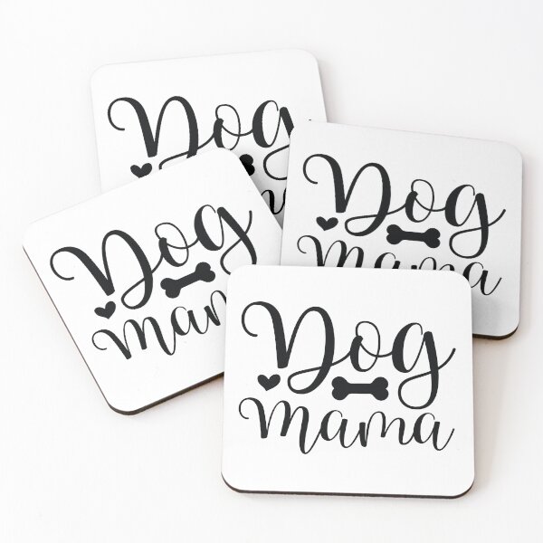 Item preview, Dog Mama - Cute Retro Puppy Pet Gift Dog Quotes Cool Mother Matching Family Owner Girl Mom Female Apparel Art designed and sold by FuzionRaptor.
