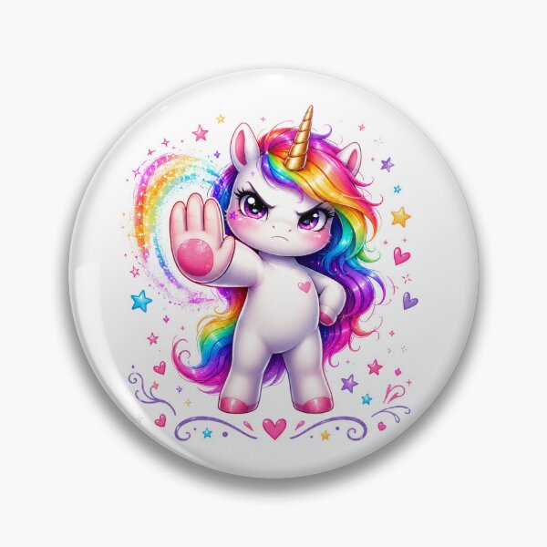 Item preview, My Unicorn Says Keep Your Distance German Quote designed and sold by Tinosshop.