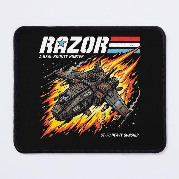 Item preview, Retro Sci-Fi Spaceship Bounty Hunter Comic Art designed and sold by AdyKurniawan.