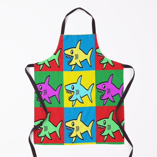 Item preview, Shark Pop Art 1 designed and sold by LowEndGraphics.