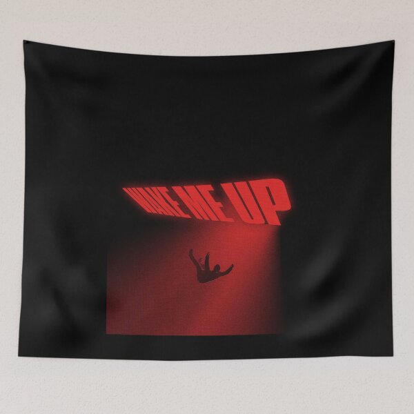 Item preview, Wake Me Up Aesthetic Quotes Artwork designed and sold by AmirVisuals.