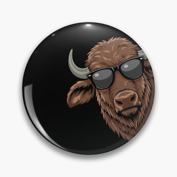 Artikelvorschau, Cooler Büffel mit Sonnenbrille Yellowstone Wildtiere Bison entworfen und verkauft von DSWShirts.