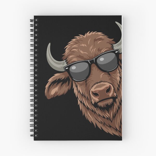 Item preview, Cool Buffalo With Sunglasses Yellowstone Wildlife Bison designed and sold by DSWShirts.