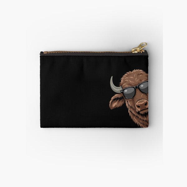 Item preview, Cool Buffalo With Sunglasses Yellowstone Wildlife Bison designed and sold by DSWShirts.