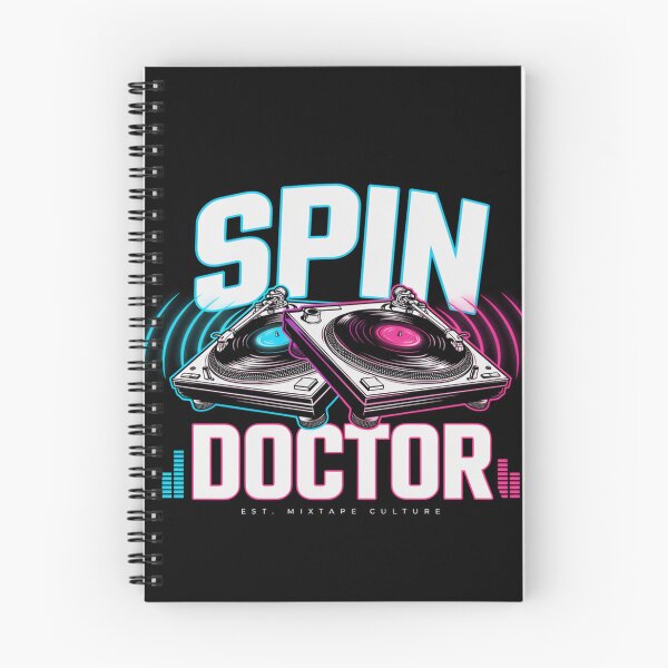 Item preview, Spin Doctor – DJ Turntables Mixtape Culture Design designed and sold by Midnight Veil Designs.