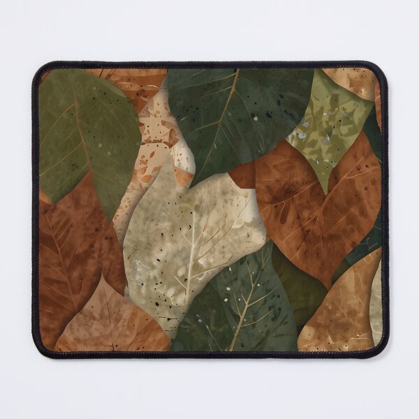 Item preview, Warm Earth Tone Botanical Leaves Art designed and sold by Glitchart66.