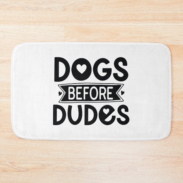 Item preview, Dogs Before Dudes - Funny Retro Puppy Gift Dog Quotes Cool Mother Matching Family Owner Girl Mom Female Apparel Art designed and sold by FuzionRaptor.