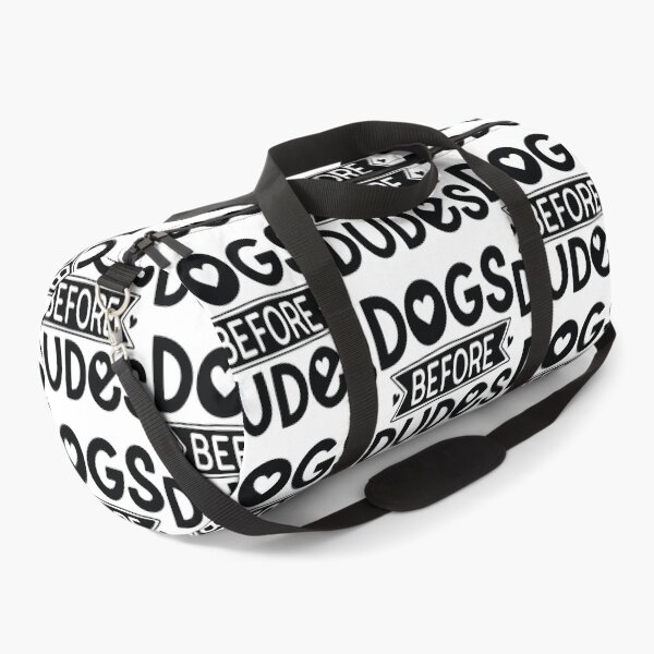 Item preview, Dogs Before Dudes - Funny Retro Puppy Gift Dog Quotes Cool Mother Matching Family Owner Girl Mom Female Apparel Art designed and sold by FuzionRaptor.