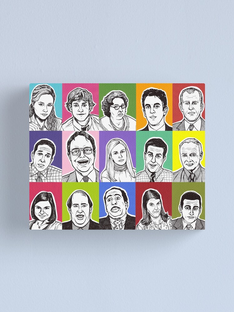"The Office Cast" Canvas Print for Sale by turddemon Redbubble