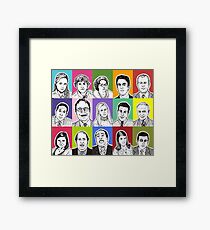 The Office Cast Framed Print