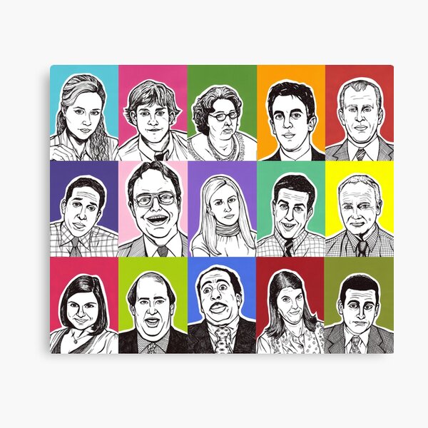 The Office Cast Canvas Print