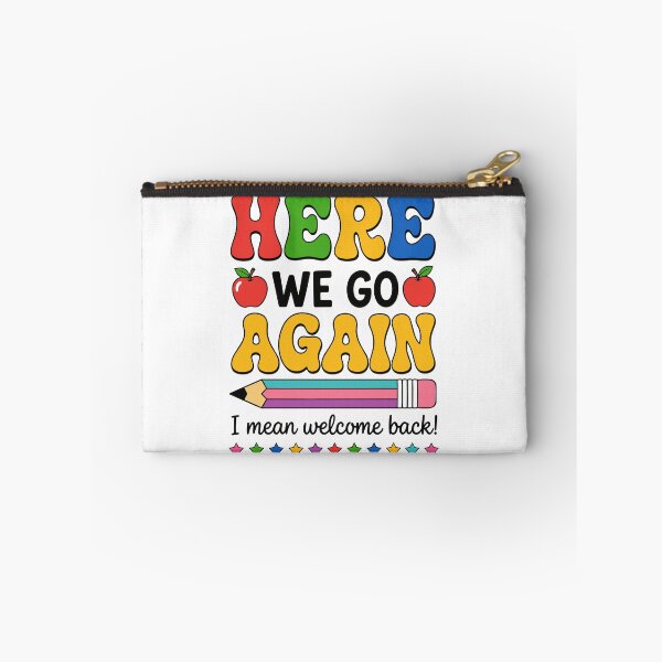 Item preview, Here We Go Again I Mean Welcome Back Teacher Groovy  designed and sold by BornBorn.