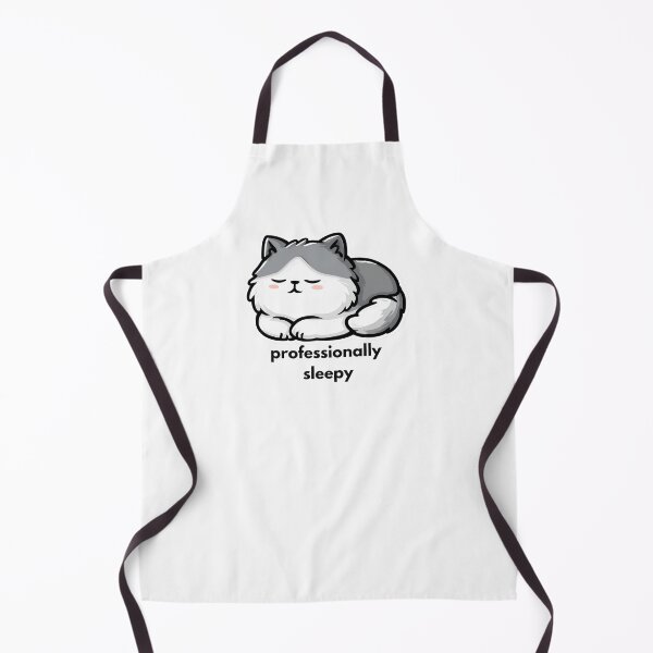 Item preview, Professionally Sleepy - Cute Funny Cat designed and sold by StoryVibes.
