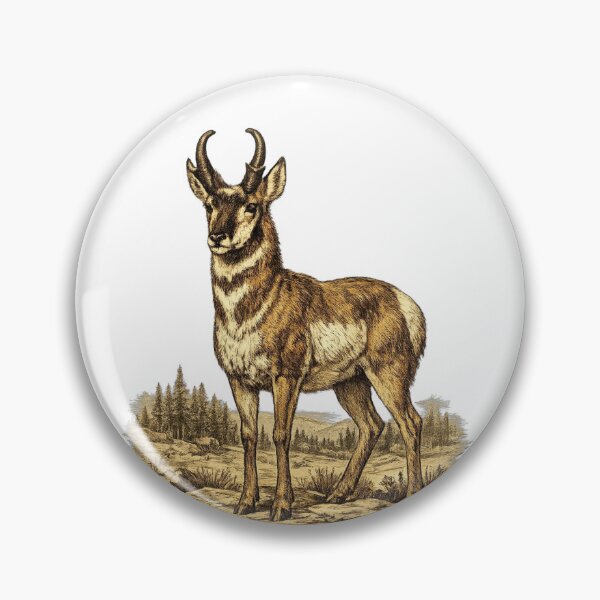 Item preview, Pronghorn Prairie Sentinel designed and sold by KrungiT Design .