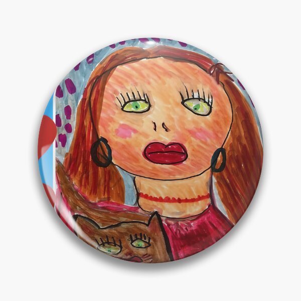 Item preview, Fashionista Heart Portrait designed and sold by Doodlefelinestd.