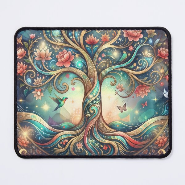 Item preview, Whimsical Tree of Life Botanical Illustration designed and sold by mdsakibhossain.