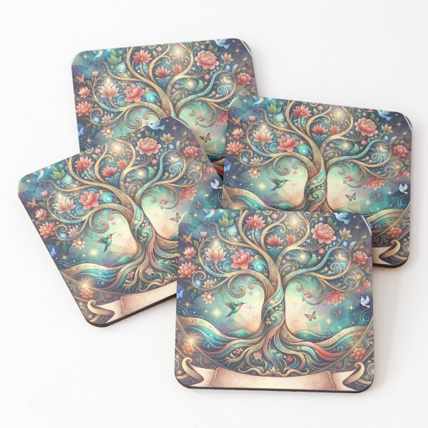 Item preview, Whimsical Tree of Life Botanical Illustration designed and sold by mdsakibhossain.