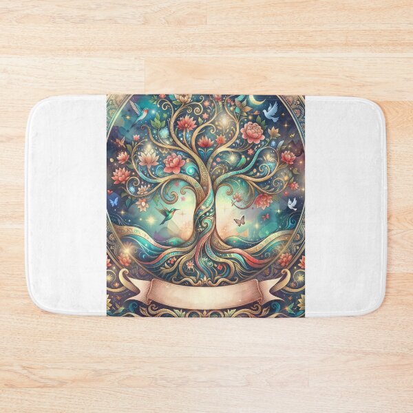 Item preview, Whimsical Tree of Life Botanical Illustration designed and sold by mdsakibhossain.