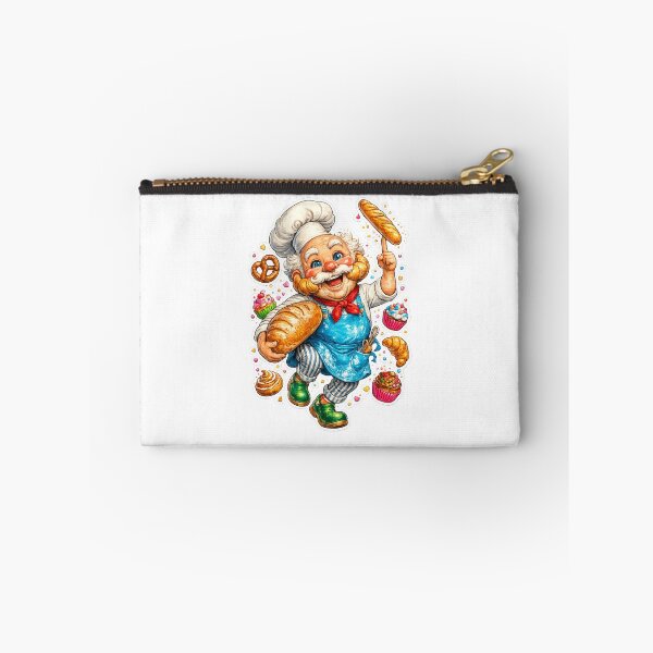 Item preview, Funny Baker Cartoon designed and sold by AlexLineArt.