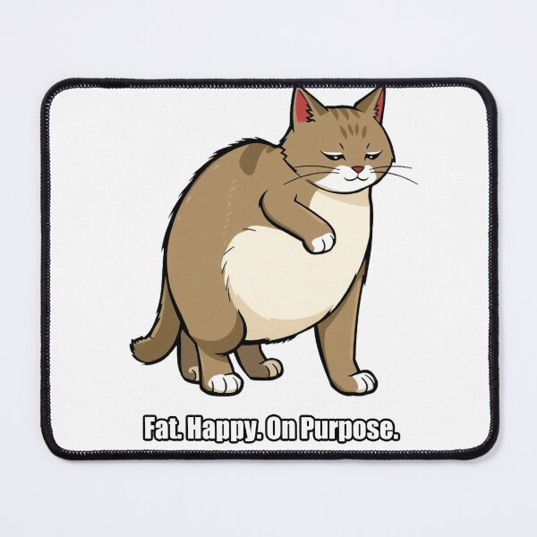 Item preview, British Shorthair - Fat Happy On Purpose - Funny Cat Gift designed and sold by pawdrops.
