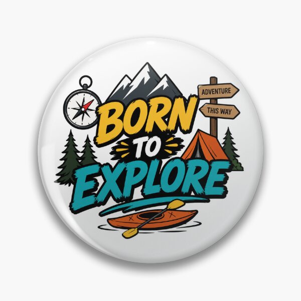 Item preview, Adventure Awaits Outdoor Explorer Life designed and sold by the-dovlat.