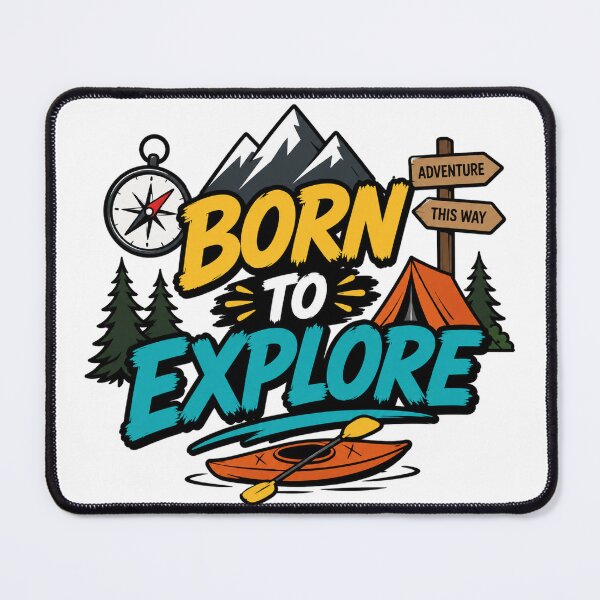 Item preview, Adventure Awaits Outdoor Explorer Life designed and sold by the-dovlat.