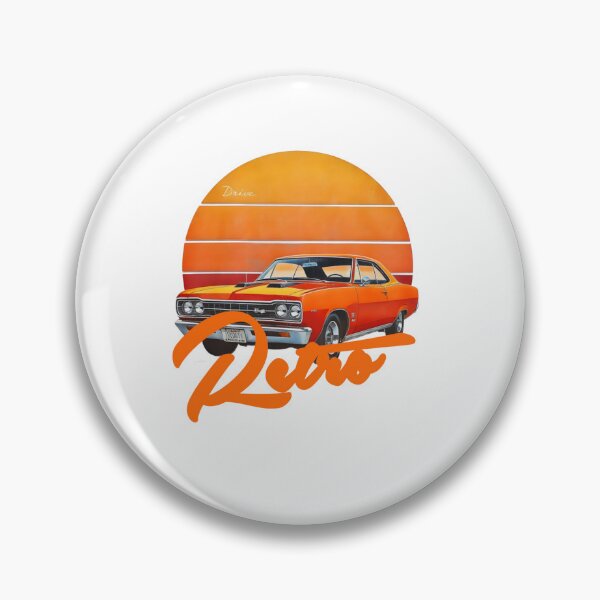 Item preview, Retro Sunset Drive Muscle Car designed and sold by ThunderRed.