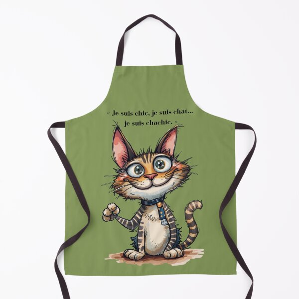 Item preview, Humorous chic cat designed and sold by Art70shop.