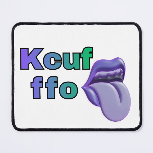 Item preview, KCUF FFO SVG | Funny Tongue Graphic SVG | Adult Humor Shirt Design | Cricut Cut File | PNG DXF EPS designed and sold by UrbanEchoHub.