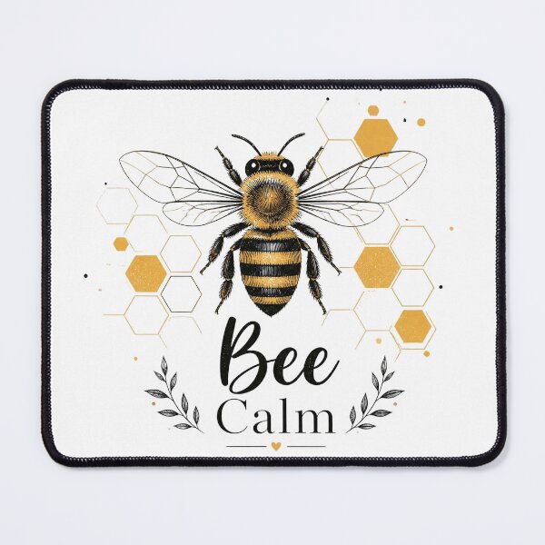 Item preview, Bee Calm – Bumble Bee Nature Graphic T-Shirt designed and sold by MJ-by-Dharan.