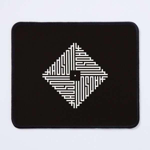 Item preview, HUDSON | White  | Modern Geometric Kufi Calligraphy | From Name to Art   designed and sold by FOR YOUR NAME.
