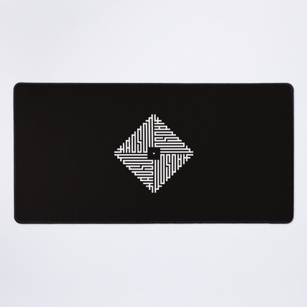 Item preview, HUDSON | White  | Modern Geometric Kufi Calligraphy | From Name to Art   designed and sold by FOR YOUR NAME.