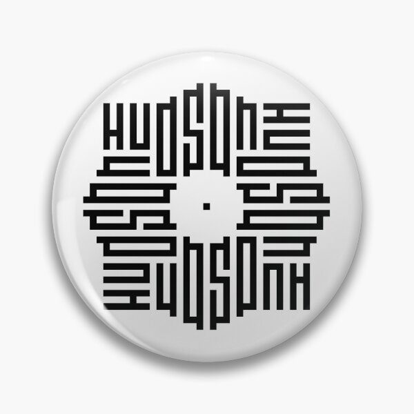 Item preview, HUDSON | Black  | Modern Geometric Kufi Calligraphy | From Name to Art   designed and sold by FOR YOUR NAME.