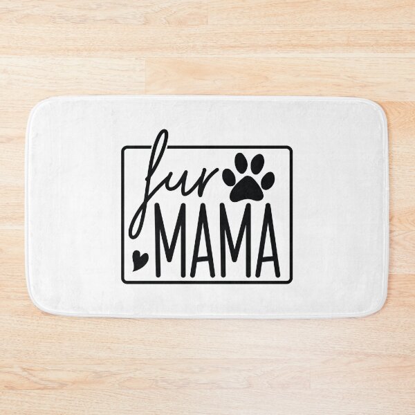 Item preview, Fur Mama - Cute Retro Puppy Pet Gift Dog Quotes Cool Mother Matching Family Owner Girl Mom Female Apparel Art designed and sold by FuzionRaptor.