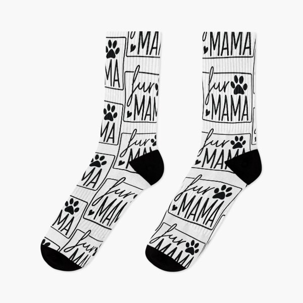 Item preview, Fur Mama - Cute Retro Puppy Pet Gift Dog Quotes Cool Mother Matching Family Owner Girl Mom Female Apparel Art designed and sold by FuzionRaptor.