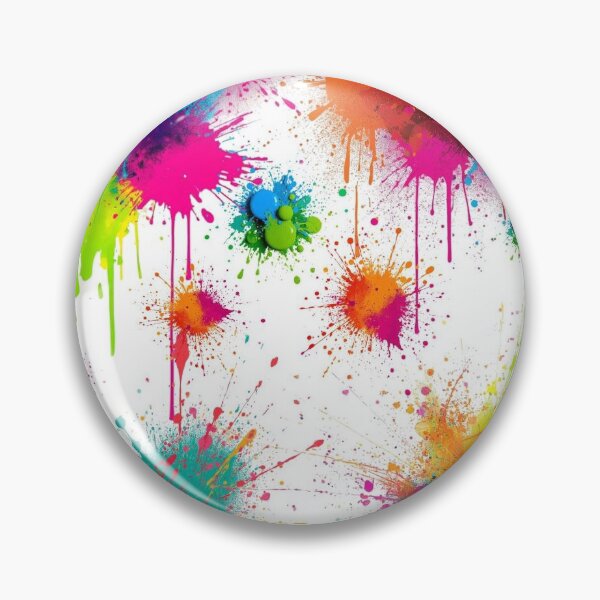 Item preview, Vibrant Neon Paint Splatter Abstract Art | Color Explosion Graffiti Design designed and sold by Solester.